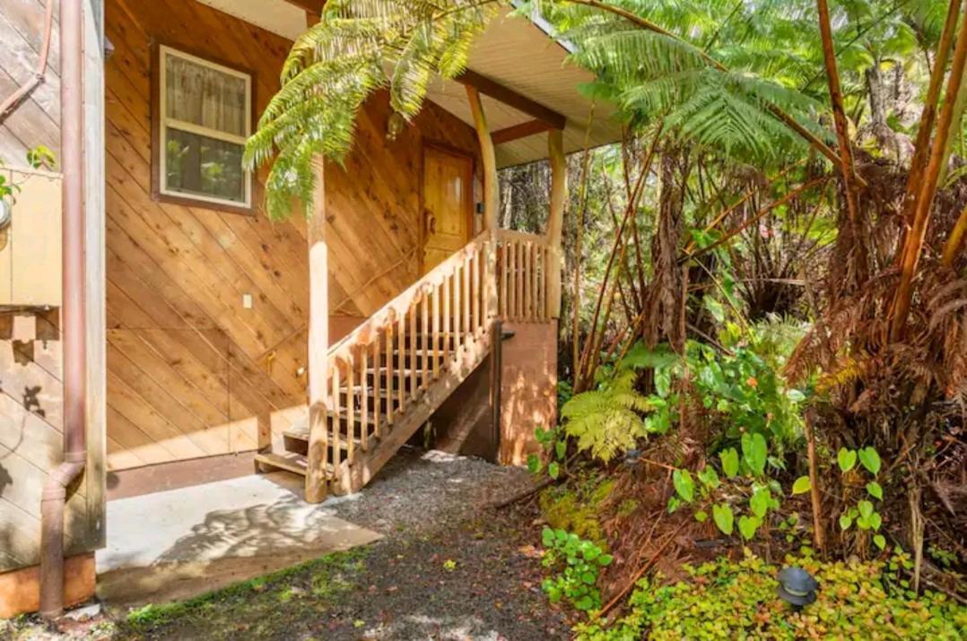 Ferienwohnung Kilauea Iki- Hale Kumu La'Au Volcano Exterior foto