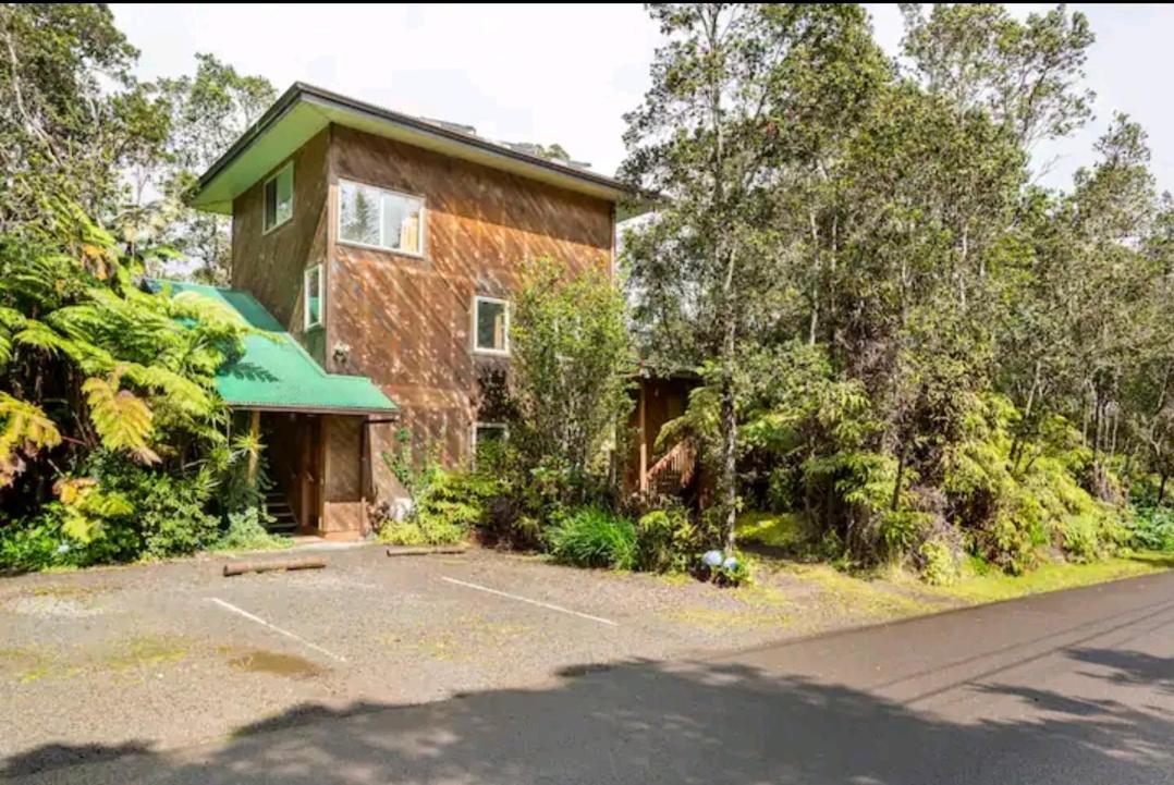 Ferienwohnung Kilauea Iki- Hale Kumu La'Au Volcano Exterior foto